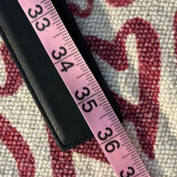 New Authentic Versace Black leather gold/silver tone Medusa-buckle belt - Picture 13 of 16